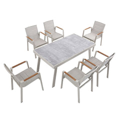 HiGold Nofi 2.0 Dining Table with 6 Chairs