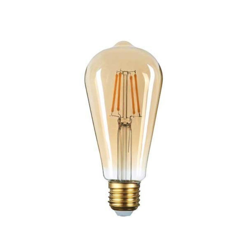 Optonica Led Bulb ST64 8W E27 700LM 2500K with Golden Glass and Filament