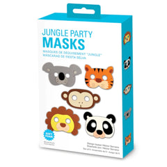 Kikkerland Jungle Mask Set of 5