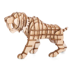 Kikkerland 3D Wooden Puzzle - Tiger