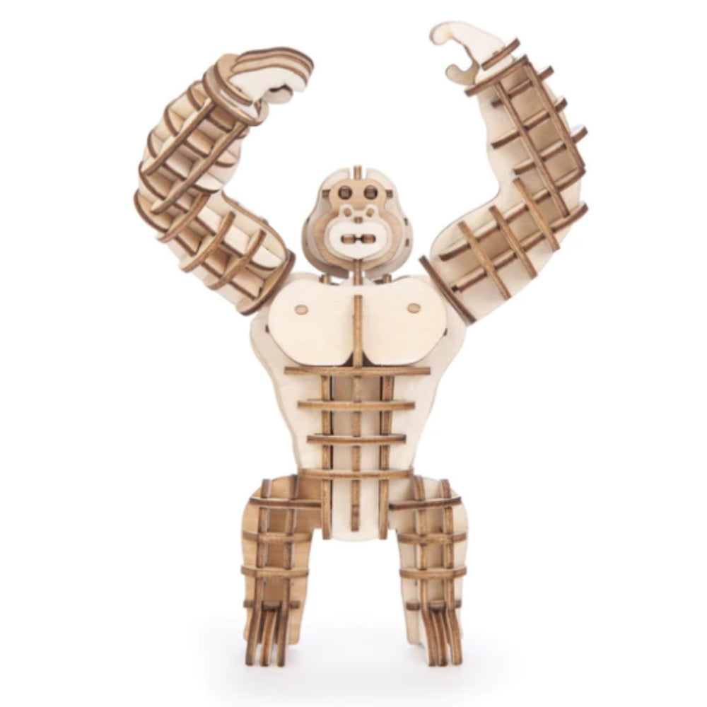 Kikkerland 3D Wooden Puzzle - Gorilla