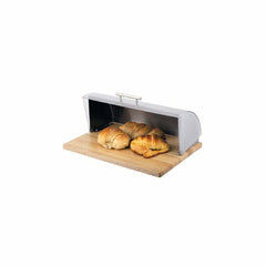 Ambition Logan Bread Box with Wooden Base