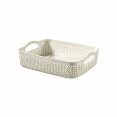 Curver Knit Tray Oasis 4.5L 35 x 27 x 7cm - White