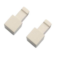 End Cap Cubalu H 12.5cm Beige 2 Pcs