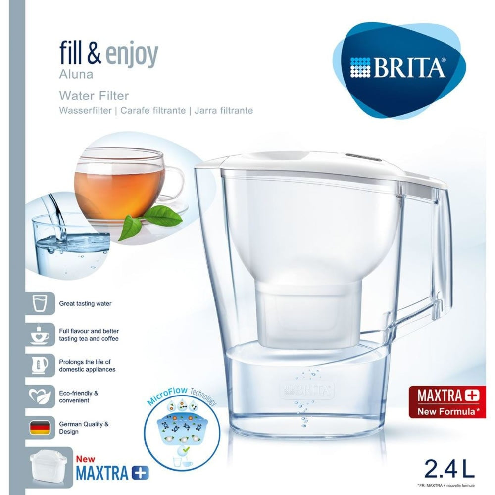 Brita Aluna Jug Cool Maxtra 2.4L - White