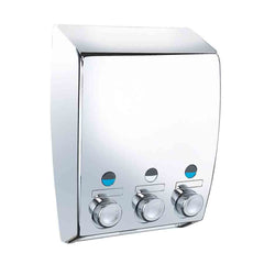 Wenko Varese 3-Chamber Soap Dispenser