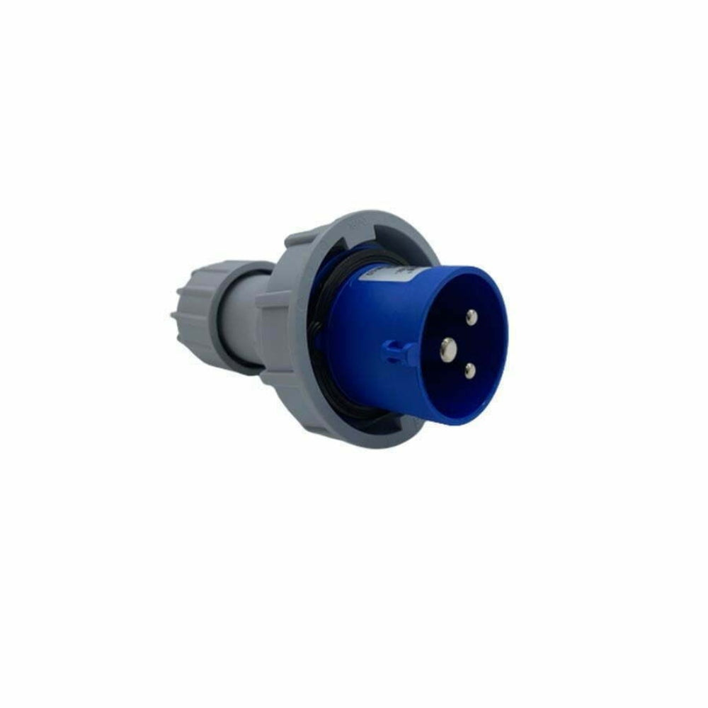 Elettrocanali Male 16A Plug with 3 Pins IP67 6H