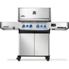 Napoleon Prestige 500 Connected Gas Grill with Infrared Side and Rear Burner,