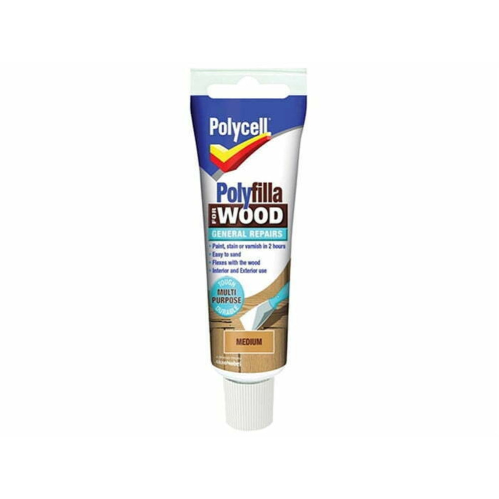 Polycell Wood Filler All Purpose Medium 330Gm Tube