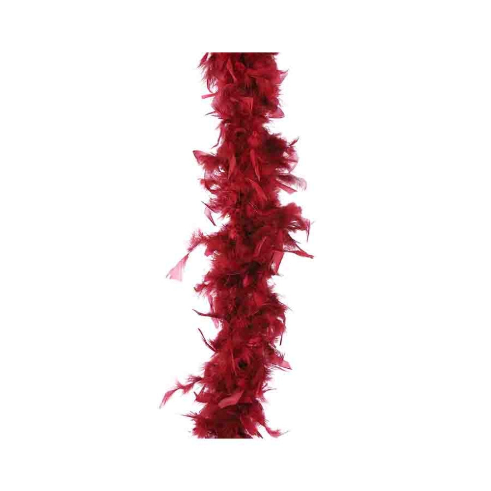 House of Seasons Feather Boa 15 x 180cm - Dark Red