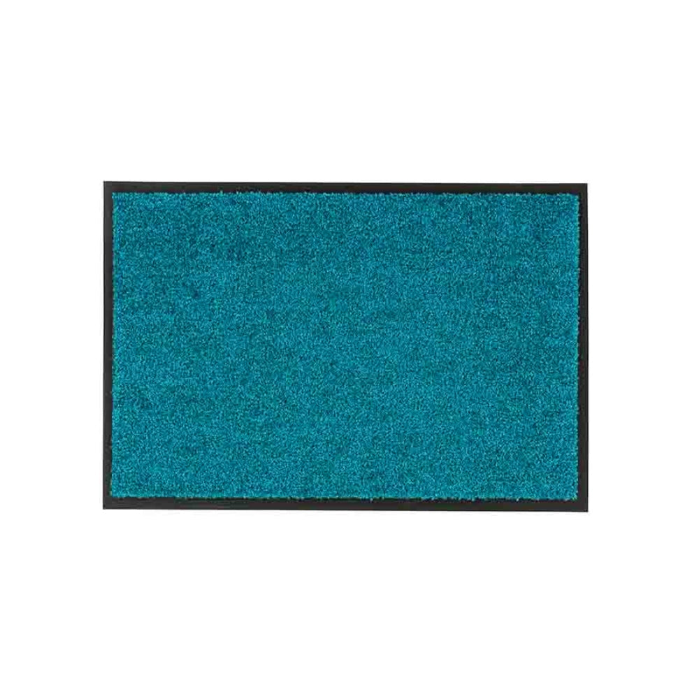 Astra Diamond Doormat 40 x 60cm - Turquoise