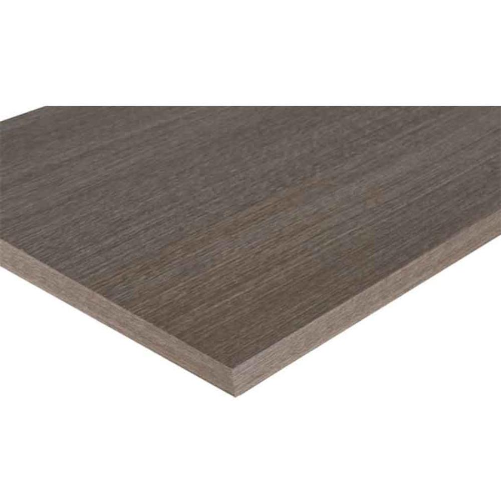 Ripiano Melaminico 2 Lati Bordati Rovere Grigio 18X400X2500 Mm Fsc