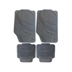 Sakura Rubber Car Mat Set of 4 - Tyre Tread MK2