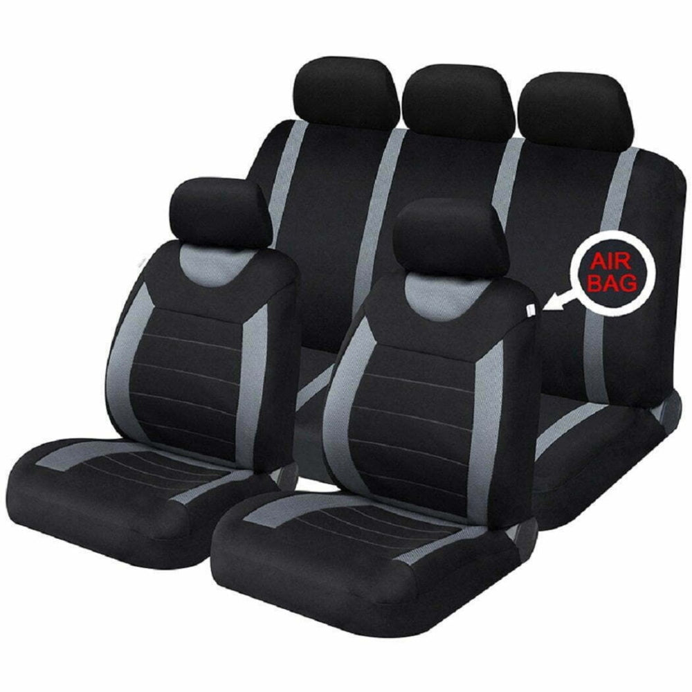 Sakura Carnaby Seat Covers Set - Grey