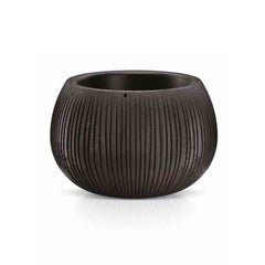 Prosperplast Beton Flower Pot 29cm - Black Concrete