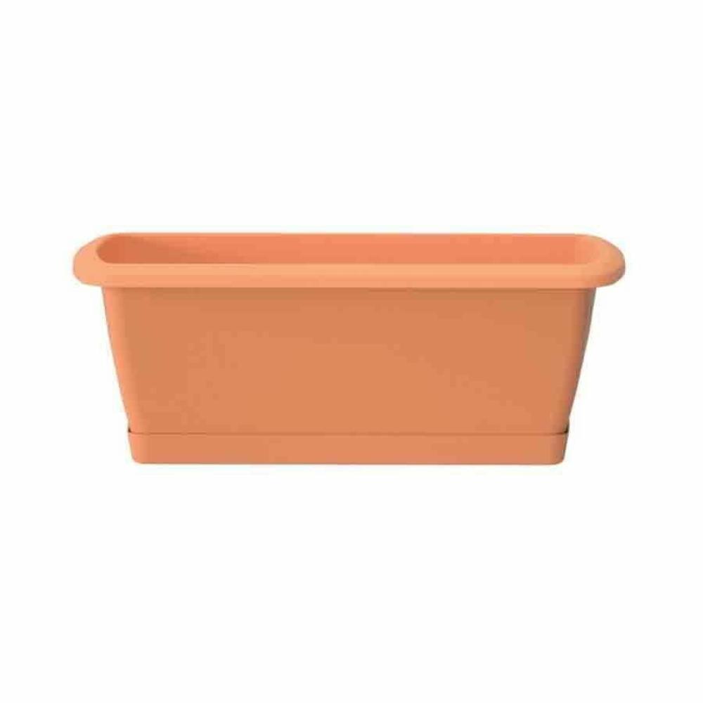 Prosperplast Respana Set Planter 88.5x18.4x15cm - Terracotta