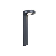 Lutec Diso Solar Floor Light with Integrated Led 4000K - Dark Grey