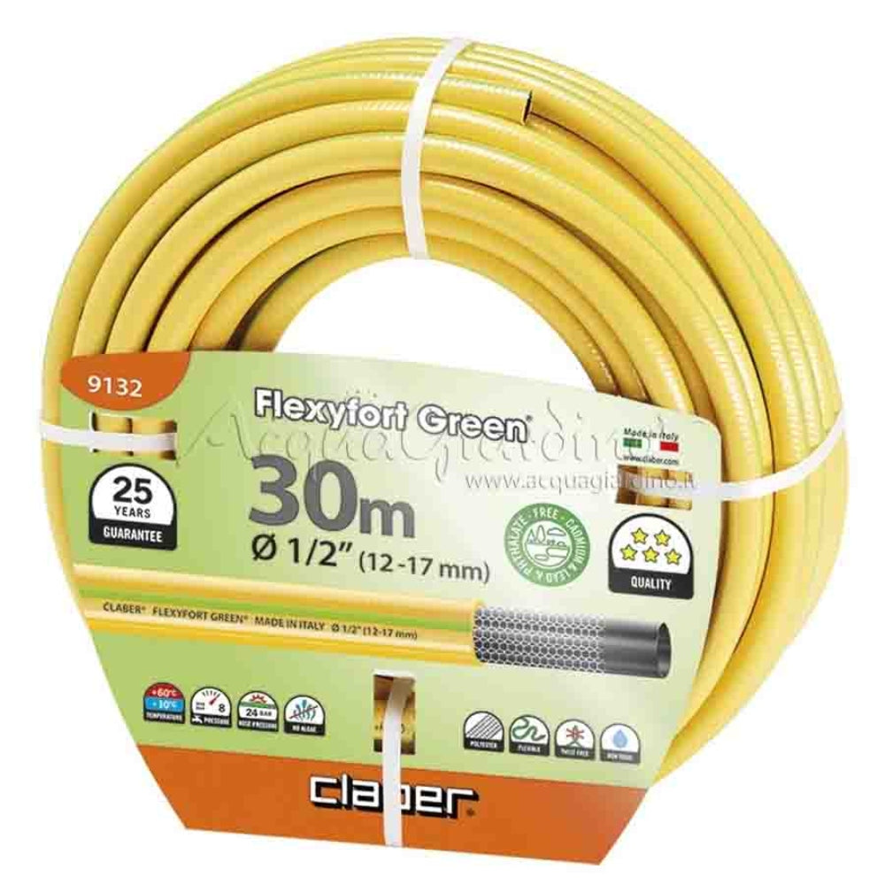 Claber Flexyfort 12.7mm x 30Mtr Hose Green