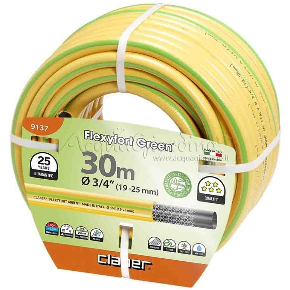 Claber Flexyfort Green Hose 3/4" 30m