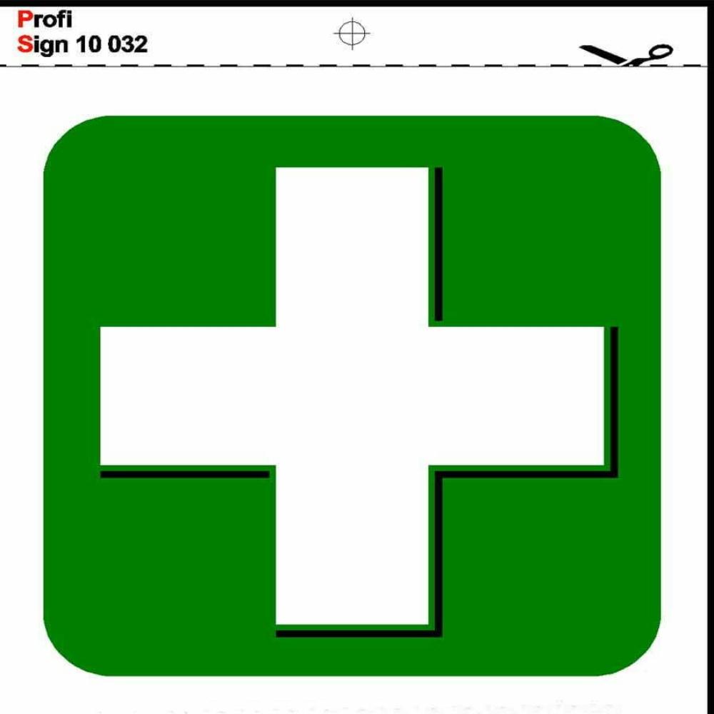 STICKER: FIRST AID