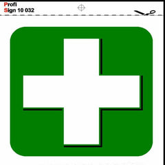 STICKER: FIRST AID