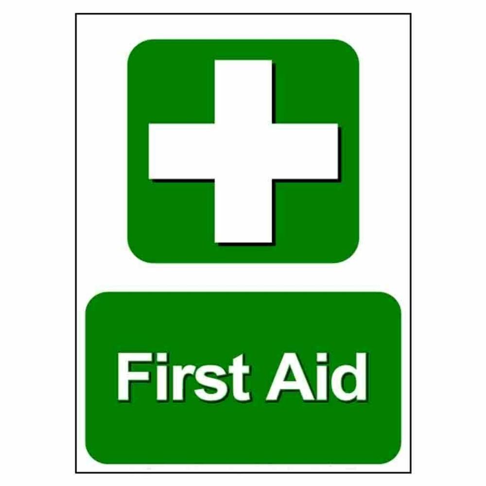 STICKER: FIRST AID