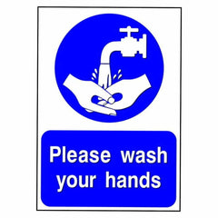 STICKER: PLEASE WASH YOUR HANDS
