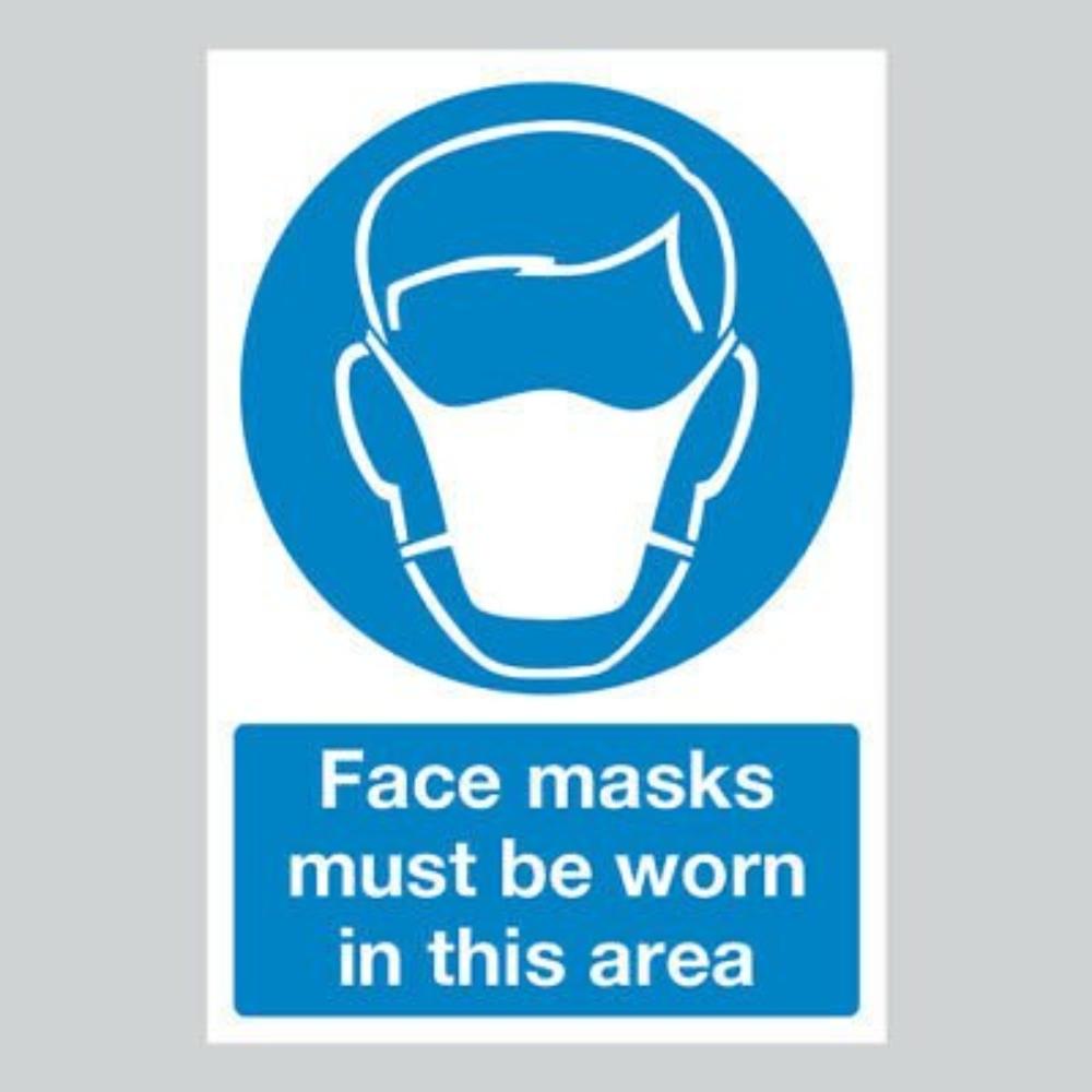 STICKER: MASK MUST BE WORN