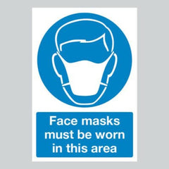 STICKER: MASK MUST BE WORN