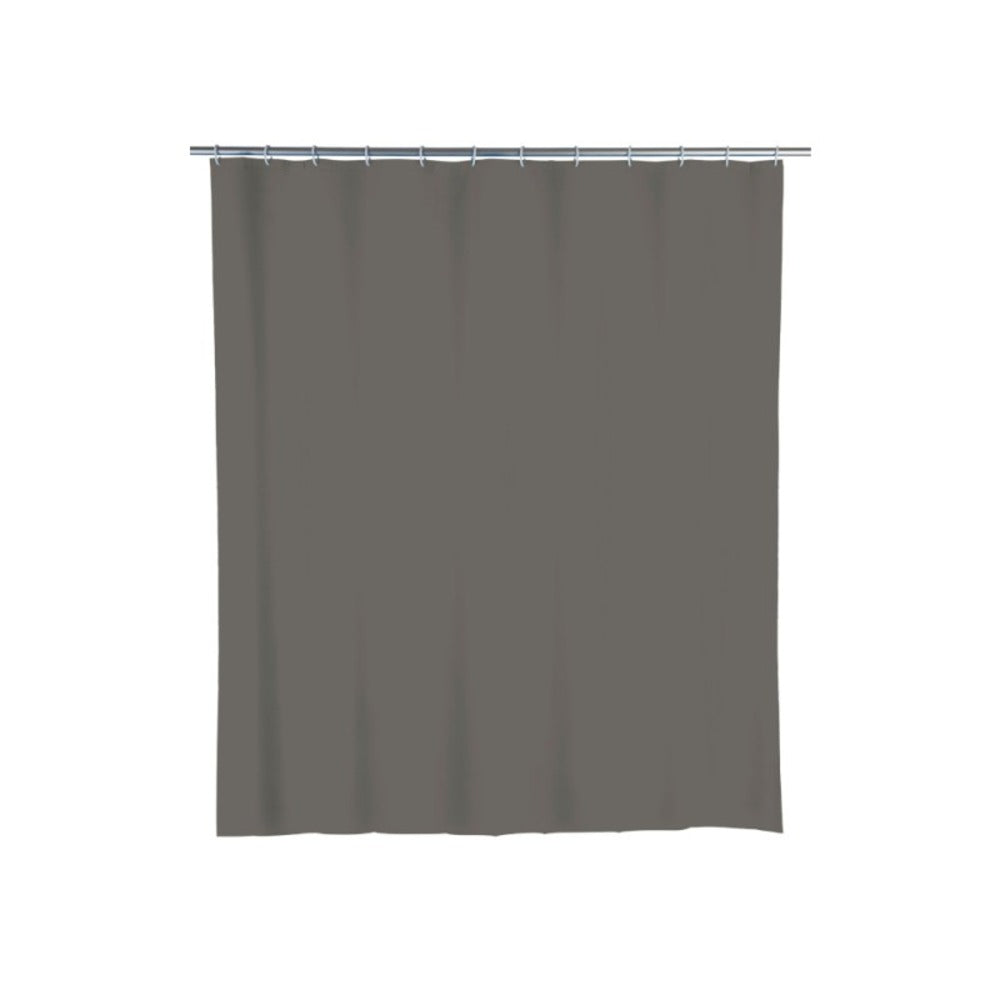 Wenko Peva Shower Curtain 180 x 200cm - Mouse Grey