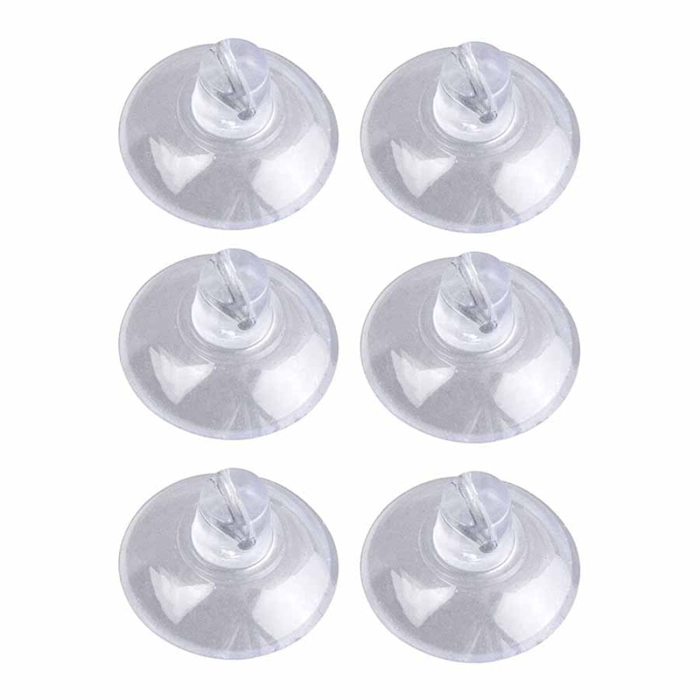 Wenko Suction Cups Set of 6 Pieces Transparent