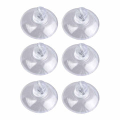 Wenko Suction Cups Set of 6 Pieces Transparent