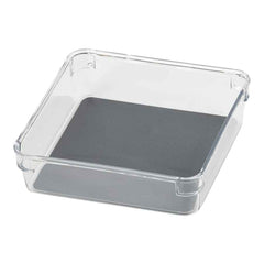 Wenko Drawer Organiser 16 x 16 x 4.5cm - Transparent