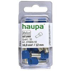 Haupa Insulated End Sleeves 16/ 12mm - Blue