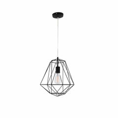 Nova Luce Pietra Metal Pendant E27 - Black