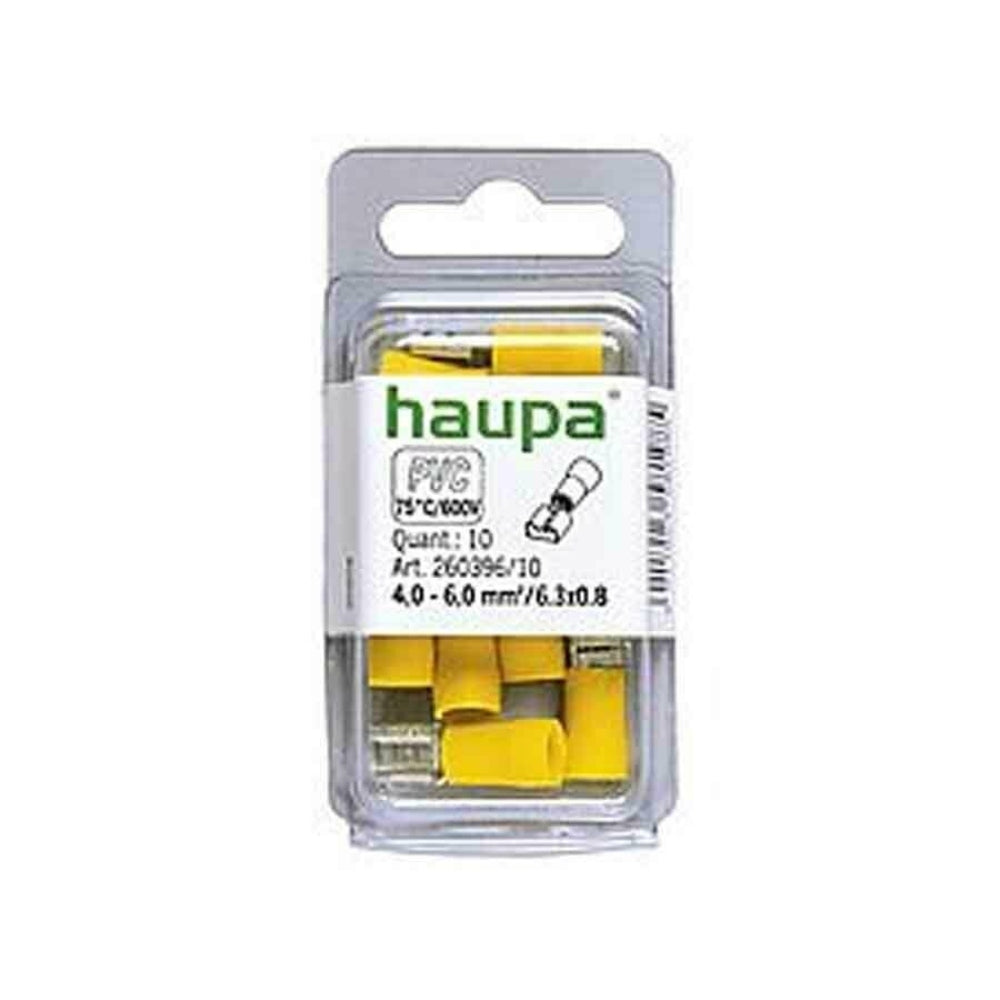 Haupa Female Socket Sleeves Insulated 4.0 - 6.0/ 6.3 x 0.8mm