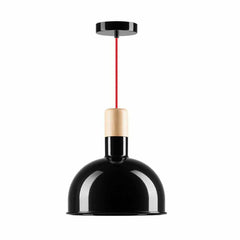 Luce Single Pendant Black