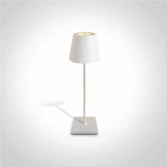 OneLight USB Rachargeable Table Lamp Led 3.3W - White