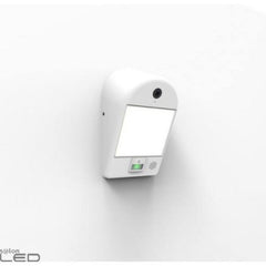 Lutec Mimo Security Wall Light 18W with Integrated Light 3000K, Sensor and Camera - White