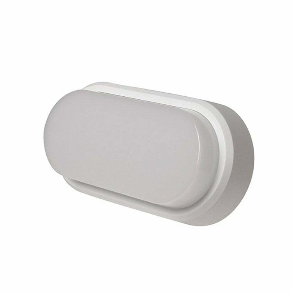 Oval Bulkhead Led 12W 4000K - White