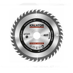 Kreator Circular Saw Blade for Wood 14cm with 40 Teeth