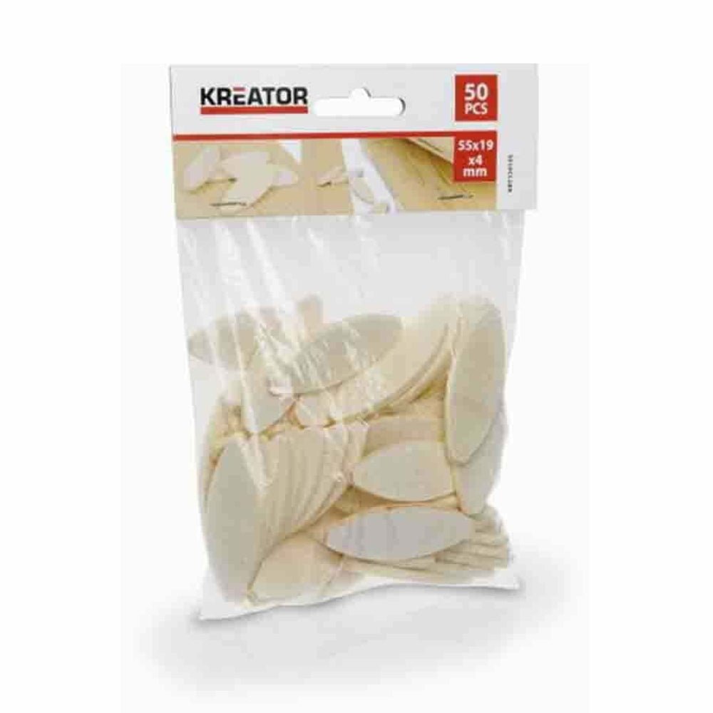 Kreator Biscuits Set of 50 Pieces 5.5  x 1.9 x 0.4cm