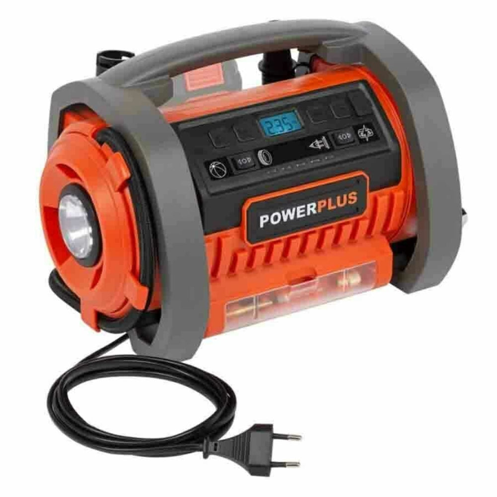 Powerplus Dual Power Compressor 20V without Battery