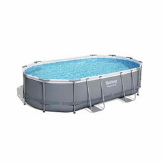 Bestway Power Steel Frame Oval Pool Set 4.88 x 3.05 x 1.07m