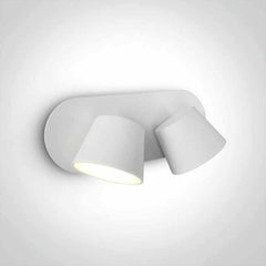 OneLight Dim Led 2 Wall Spot 6W IP20 2700K - White