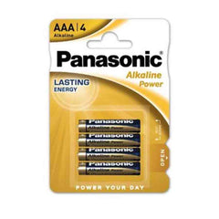 Panasonic AAA Alkaline Power 4pk Batteries