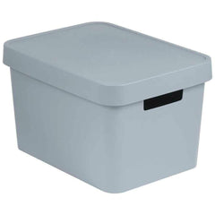 Curver Infinity Storage Box 17L with Lid - Grey