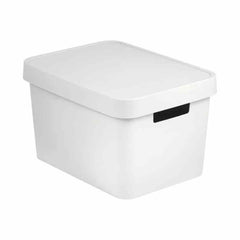 Curver Infinity Storage Box 17L with Lid - White