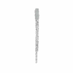 Decoris Plastic Icicle with Glitter 58cm