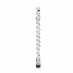 Decoris Shatterproof Baubles Tube of 14 Pieces 3cm - Iris